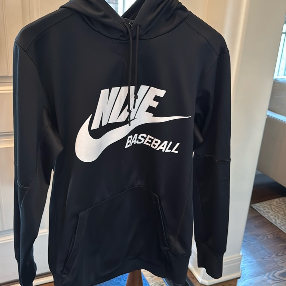 Excellent condition! Black with white letters.  Nike baseball